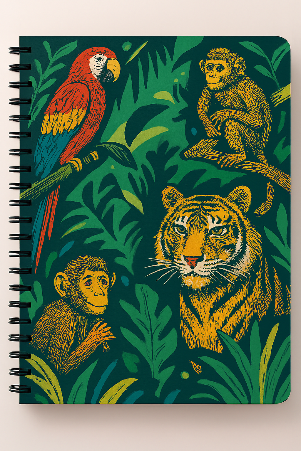 Jungle Jive – A4 Stone Paper Notebook (100 Pages)